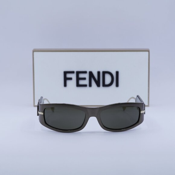 Fendi FE40120I 45E Oval Sunglasses - Brown main image 5
